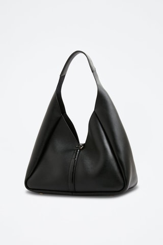 Leren Shopper - Zwart - 