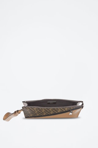 Leren Clutch - Bruin - 