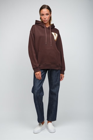 Sweater met Capuchon V_3d - Valentino - Bruin