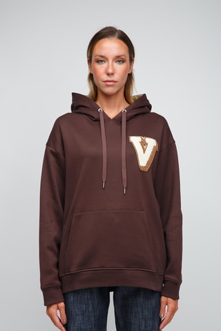 Sweater met Capuchon V_3d - Valentino - Bruin