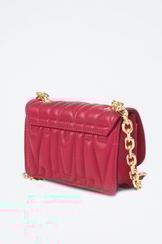 Schapenleren Schoudertas - Moschino - Bordeauxrood