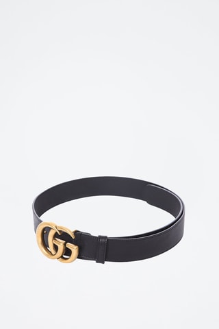 Leren Riem - Zwart - Zwart