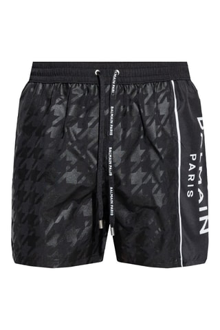 Zwembroek - Zwart - Balmain - Wit en zwart