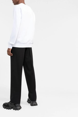 Sweater - Wit - Balmain - Wit en zwart