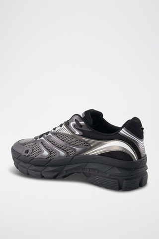 Leren Sneakers MS-296 - Zwart - Valentino - Zwart