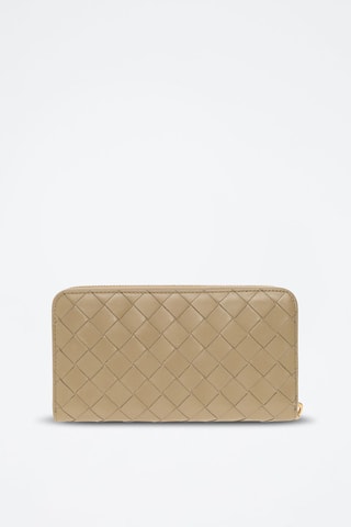 Leren Portefeuille - Beige - Bottega Veneta - Beige