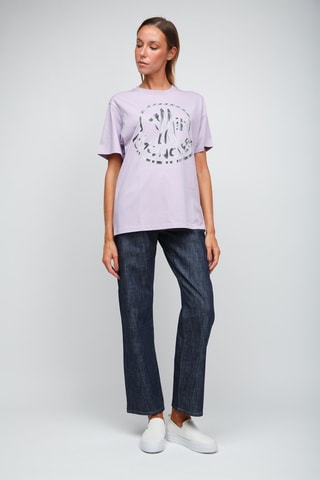 T-shirt- Lila Moncler - Paars