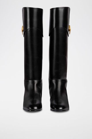 Leren Laarzen - Zwart - Zwart