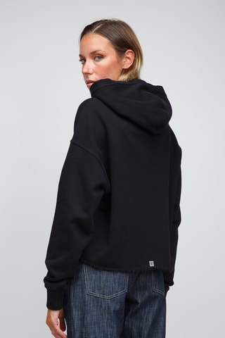 Sweater met Capuchon Archetype - Zwart - Wit en zwart