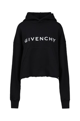 Sweater met Capuchon Archetype - Zwart - Wit en zwart