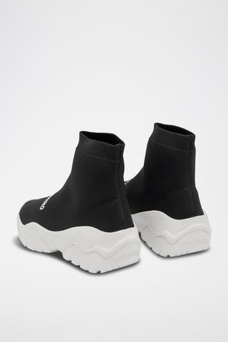 Hoge Sneakers - Zwart - Zwart