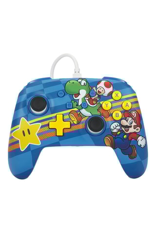 Controller con cavo per Nintendo Switch Mushroom Kingdom Friends