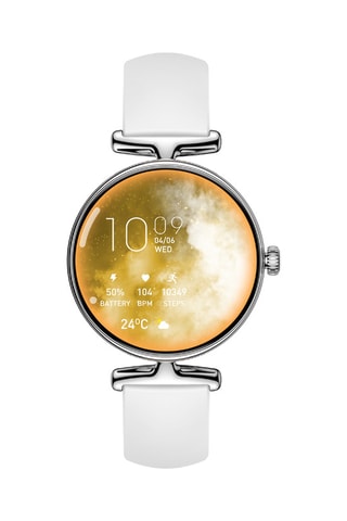 Smartwatch - Bianco e argentato