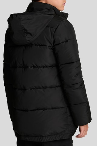 Blusão com capuz - Preto