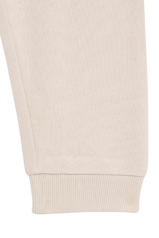 Sweat com capuz e calças de treino - Bege