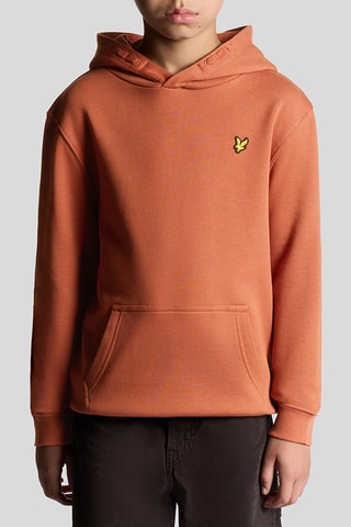 Sweat com capuz - Salmão