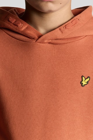 Sweat com capuz - Salmão