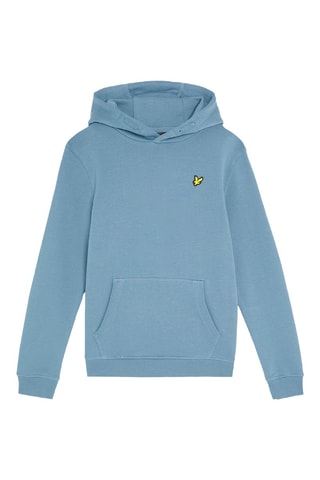 Sweat com capuz - Azul-celeste