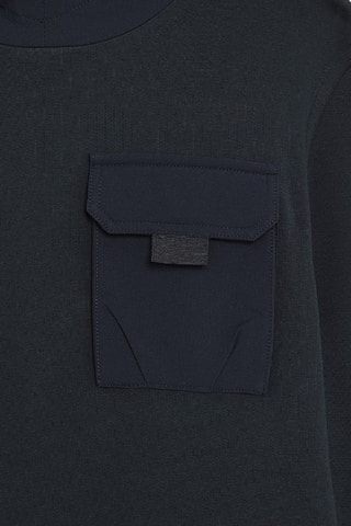 Sweat com capuz - Azul-escuro