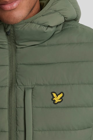 Blusão com capuz - Verde claro