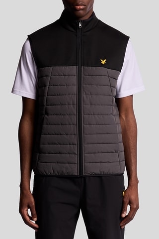 Colete acolchoado polar - Preto