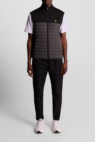 Colete acolchoado polar - Preto