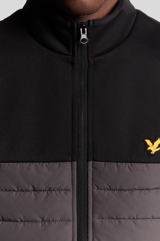 Colete acolchoado polar - Preto