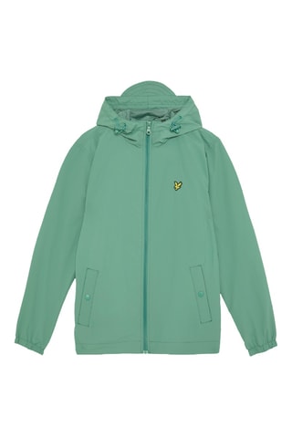 Corta-vento com capuz - Verde