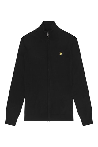 Casaco de malha em lã - Preto