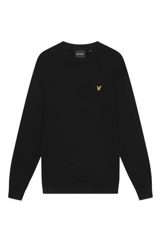 Camisola em lã merino - Preto