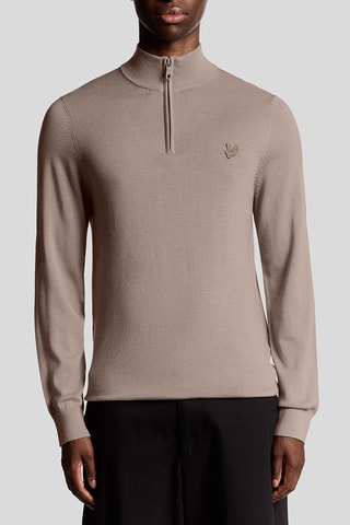 Camisola em lã merino - Toupeira