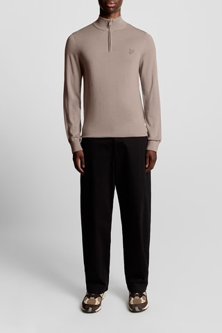 Camisola em lã merino - Toupeira