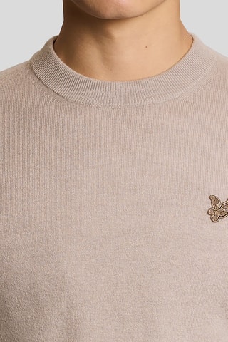 Camisola em lã de cordeiro - Toupeira