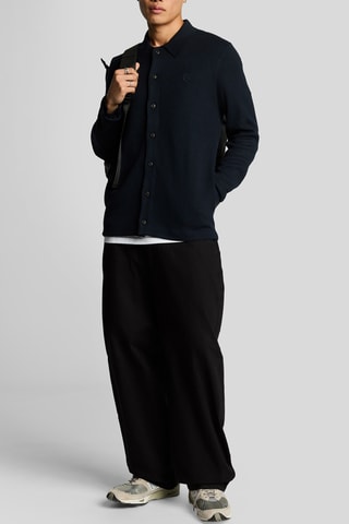 Casaco de malha - Azul-marinho