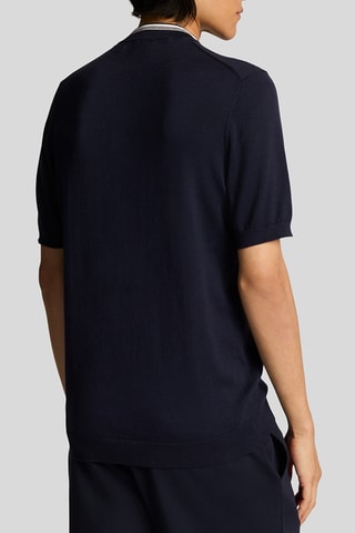 T-shirt regular - Azul-marinho