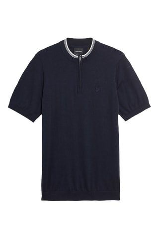 T-shirt regular - Azul-marinho