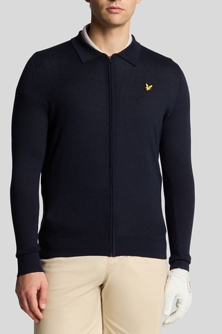 Casaco de malha - Azul-marinho