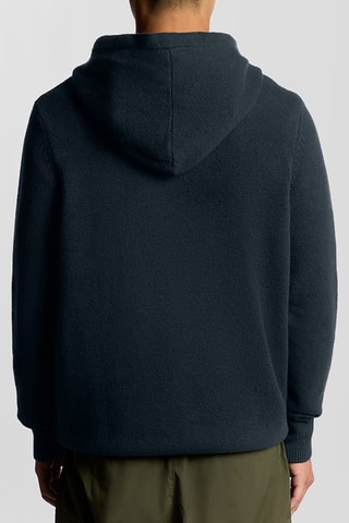 Pull à capuche - Bleu marine