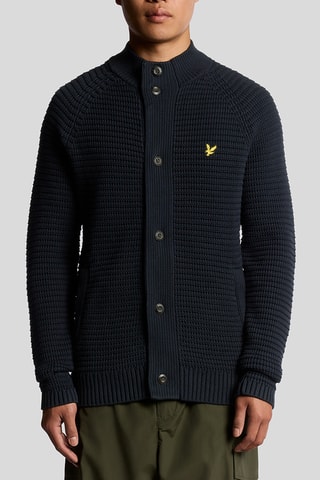 Casaco de malha - Azul-marinho