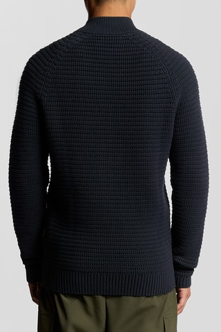 Casaco de malha - Azul-marinho