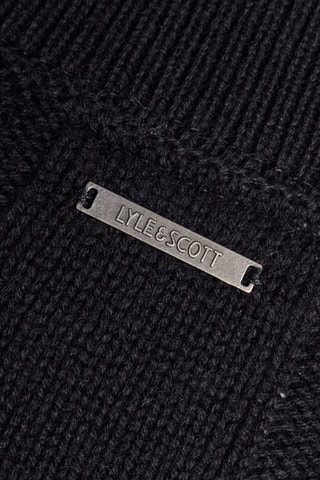 Casaco de malha em lã - Azul-marinho