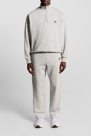 Calças regular - Bege mesclado