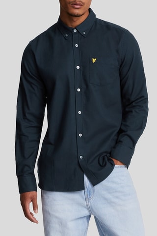 Camisa regular - Azul-marinho