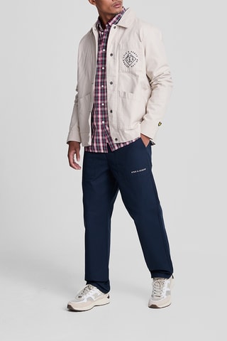 Camisa regular - Azul-marinho