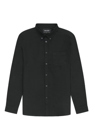 Camisa regular - Preto
