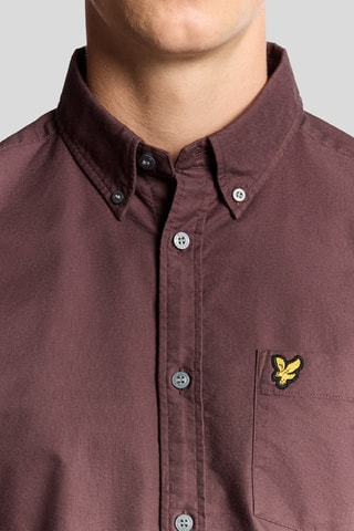 Camisa regular - Castanho