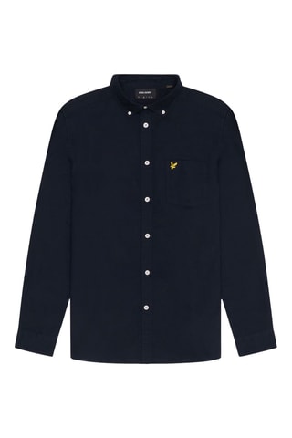 Camisa regular - Azul-marinho