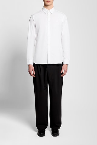 Camisa regular - Branco