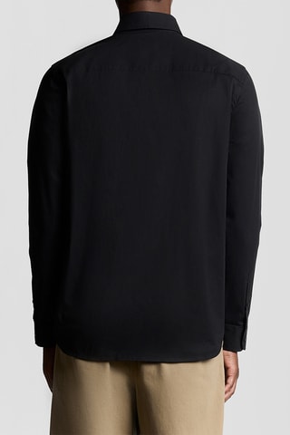 Camisa regular - Preto