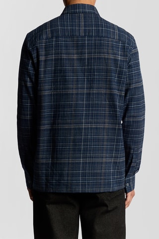 Camisa relaxed - Azul-marinho